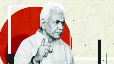 Jammu and Kashmir:  LG Sinha releases poetry collection by Darakhshan Andrabi