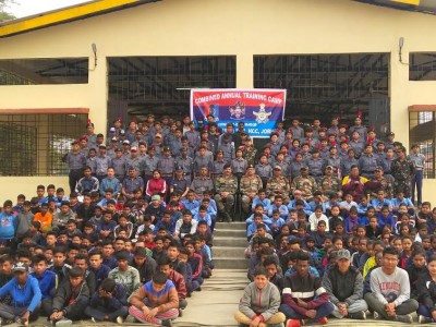 Combine annual training camp of NCC held in Assam's Jorhat