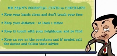 WHO ropes in 'Mr. Bean' to combat Coronavirus rise globally