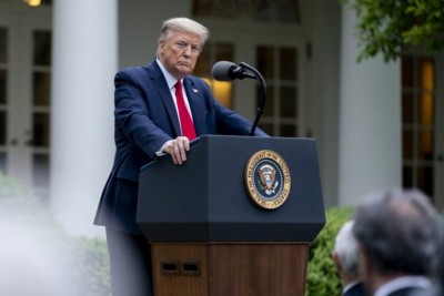 Donald Trump calls coronavirus 'bad gift from China' as US crosses 1 lakh deaths