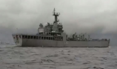 INS Magar leaves for Kochi with 202 Indian nationals