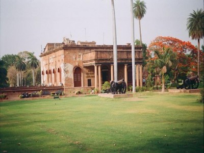 Light and Sound show at Lucknow Residency from Republic day