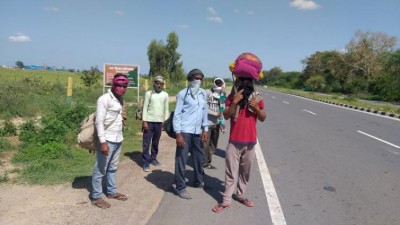 COVID-19 lockdown: Delivery agent dies while walking home from Delhi 