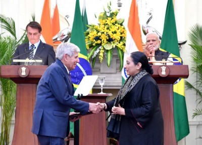 India-Brazil set target of USD 15 billion trade by 2022
