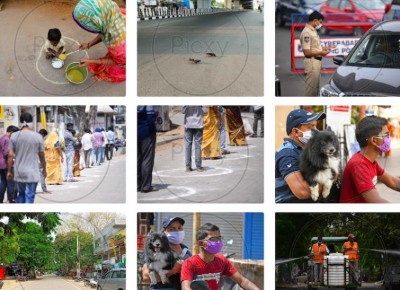 The Pandemic in Pictures: Picxy gives you the Indian images