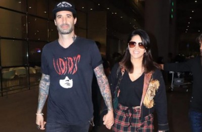 Sunny Leone shares interesting image with husband Daniel online, caption will melt hearts