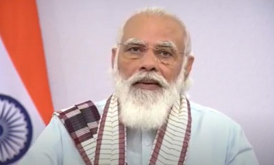 Narendra Modi starts addressing nation