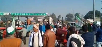 Farmers camp in Delhi border protesting against Centre's farm laws