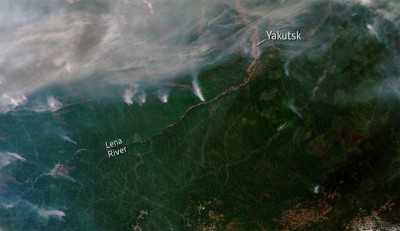 Dramatic Arctic fires and sea ice melt, show need for urgent climate action