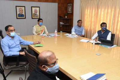 PM Modi chairs high level meeting with CMs to review status and preparedness of COVID-19 response and management