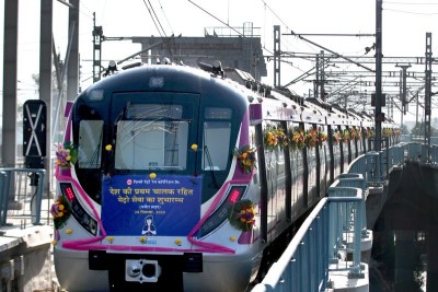 PM Modi launches driverless metro in Delhi