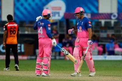 IPL 2020: Tewatia, Parag star in Rajasthan Royals' 5-wicket win over SRH