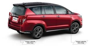 Toyota Kirloskar Motor Launches Leadership Edition Innova Crysta
