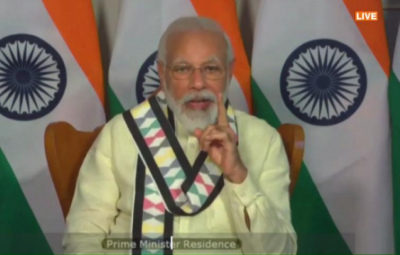 Coronavirus gave opportunity to turn India self-reliant: PM Modi tells ICC