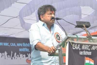 Indira Gandhi strangulated democracy: NCP leader Jitendra Awhad criticises Cong at anti-CAA-NRC rally