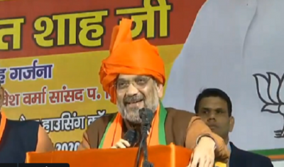 Amit Shah attacks AAP for breaking promises, pledges development for Delhi