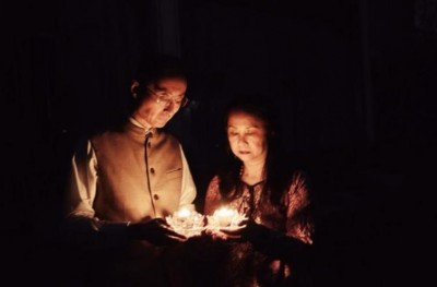 9Minute9PM blackout: Chinese Ambassador to India lights diya to show solidarity with people in fight against COVID-19