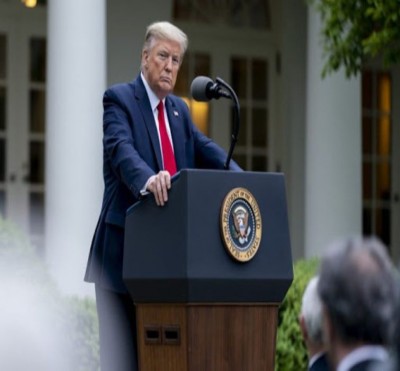 Trump says new COVID-19 cases declined in 23 states, hospitalizations down in 46