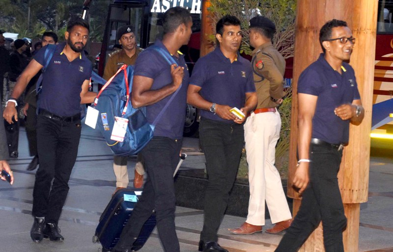 Sri Lanka T 20 cricket team tours India