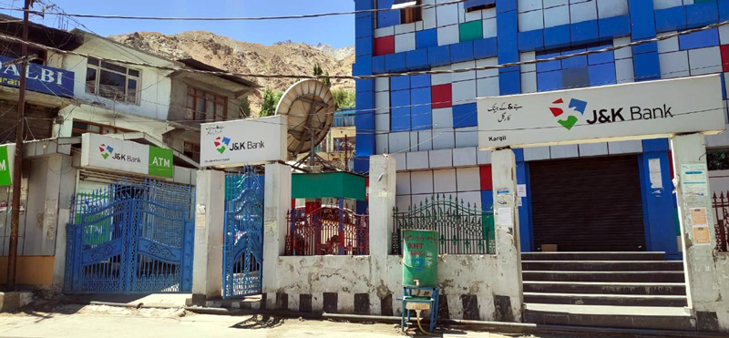 Kargil: Shops and business establishments remain close