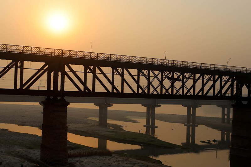 View of Ganga in Prayagraj
