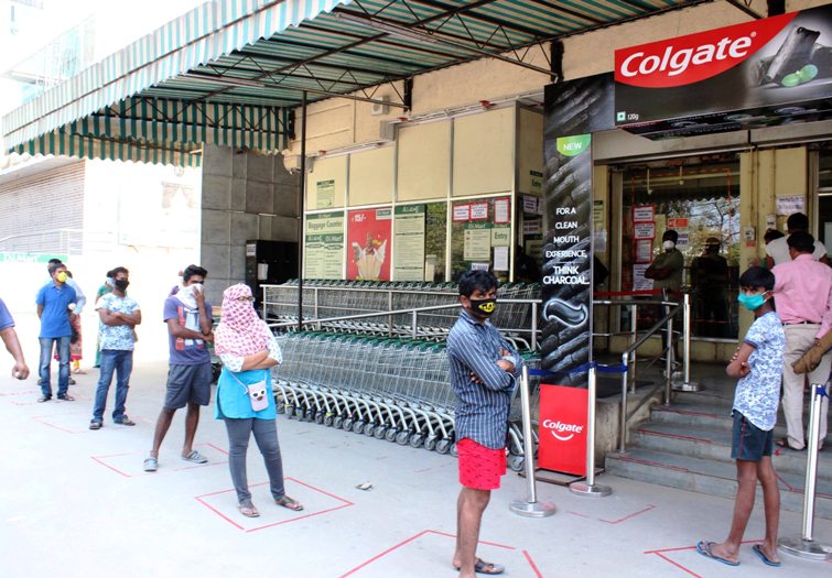 India under lockdown to prevent spread of COVID-19