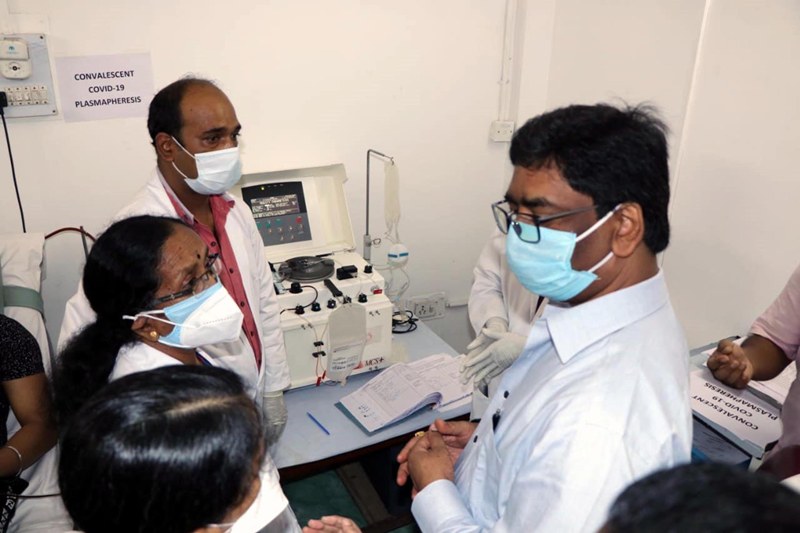 Jharkhand CM Hemant Soren inaugurates Plasma Centre
