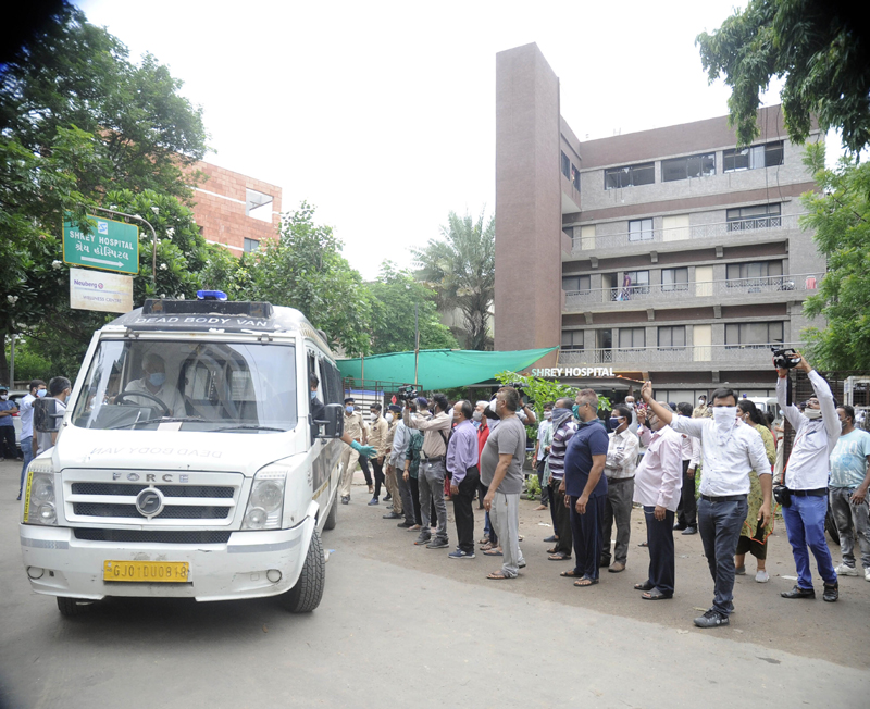 Fire at Covid-19 hospital in Ahmedabad