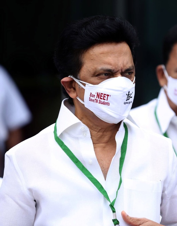 DMK chief MK Stalin at Tamil Nadu assembly