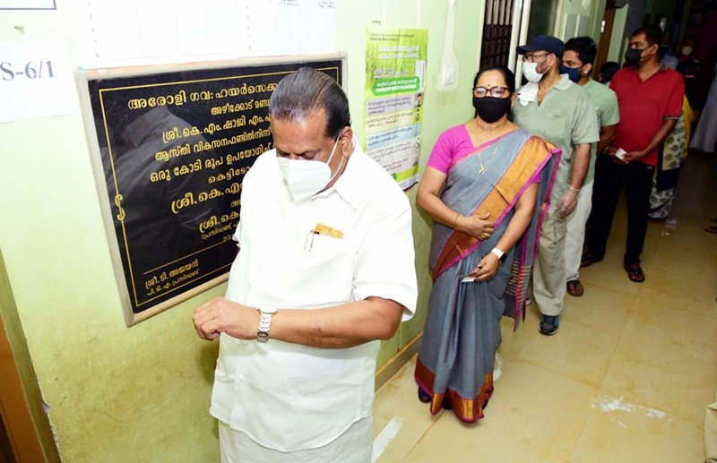 Polling in Kerala's Local Body underway