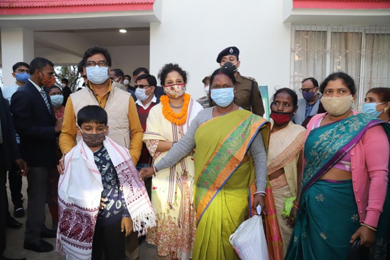 Jharkhand CM Hemant Soren welcomed by tribals of Netaharat