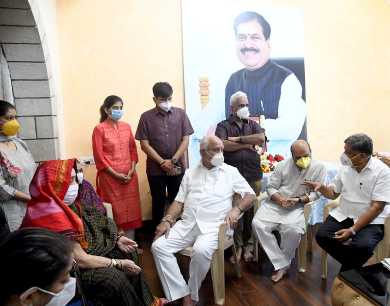 Karnataka CM BS Yediyurappa in Belagavi