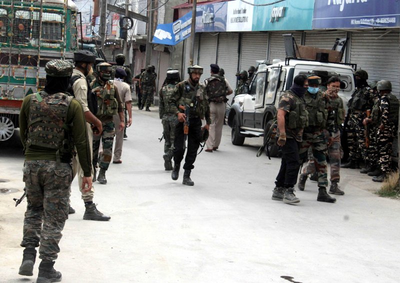 Terrorist attack in Srinagar