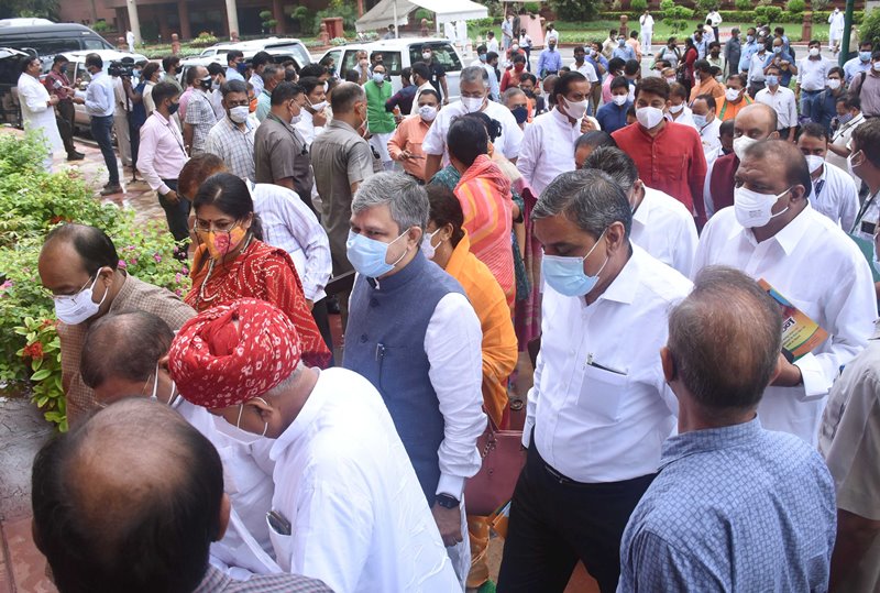BJP parliamentary party meeting in Delhi
