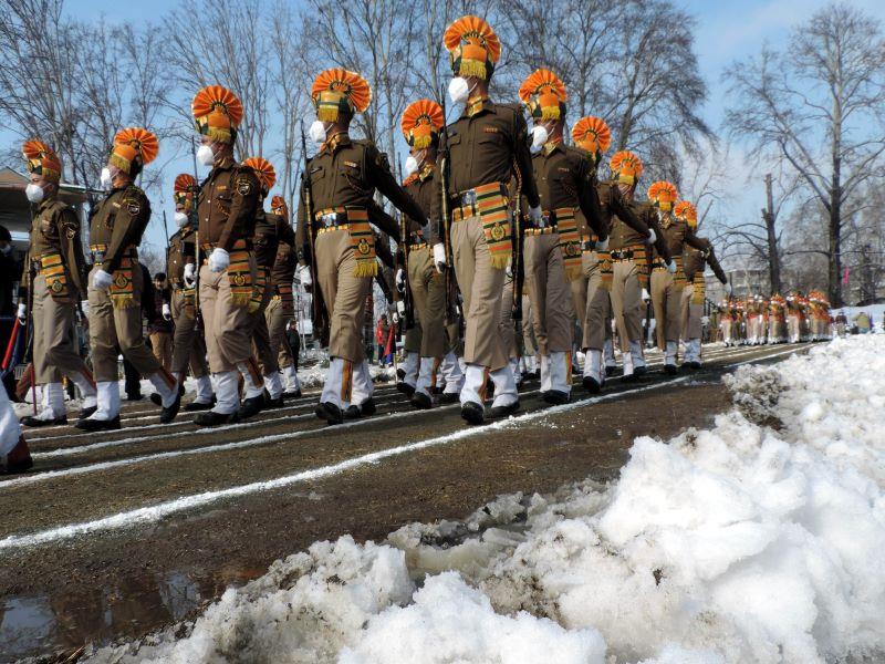 Full dress rehearsal held for Republic Day across Jammu and Kashmir