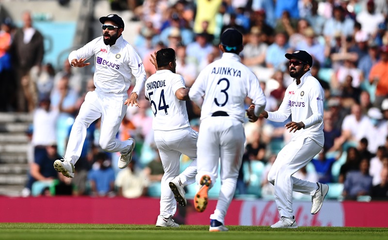 India thrash England by 157 runs in Oval Test
