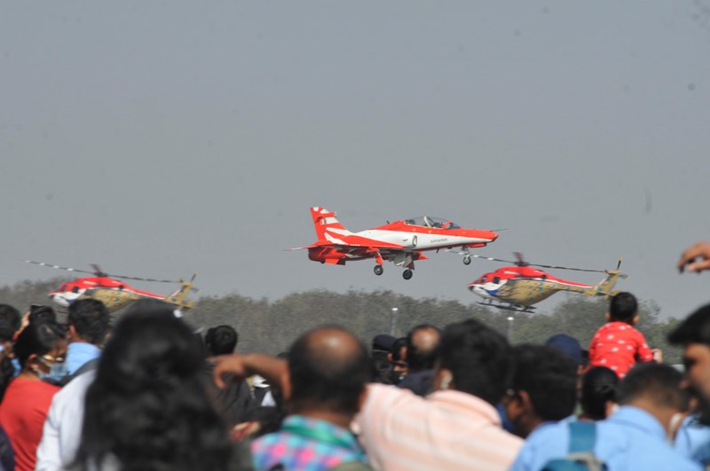Rehearsls ahead of AERO INDIA 2021 in Bengaluru