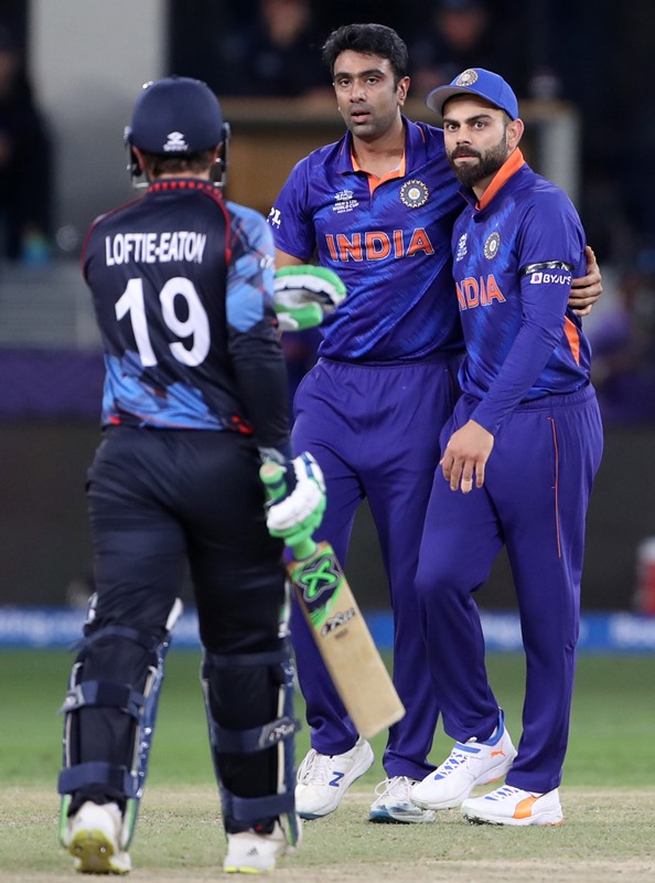 Glimpses of India's last match against Namibia in ICC T20 World Cup