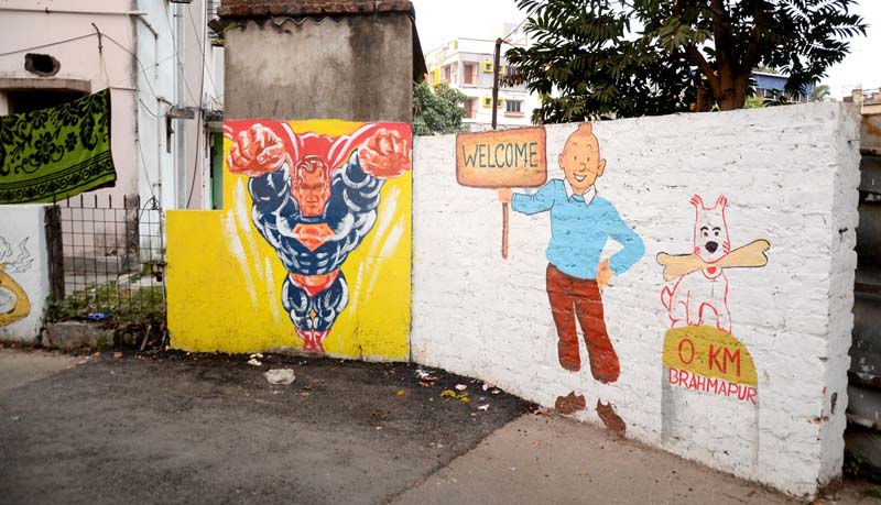 Where walls breathe art