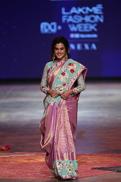Lakme Fashion Week: Taapsee Pannu walks the ramp