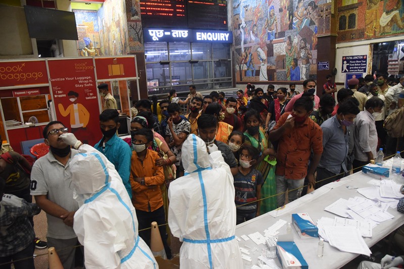 COVID-19 test in Patna