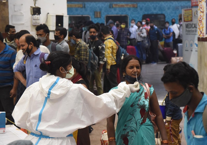 COVID-19 test in Patna