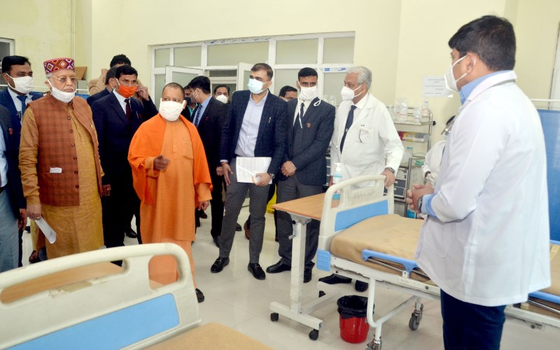 Dry run test of Covid-19 vaccine in Lucknow