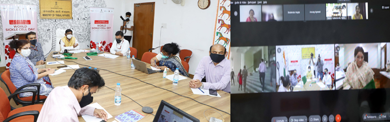 Arjun Munda addressing 2nd National Sickle cell Conclave