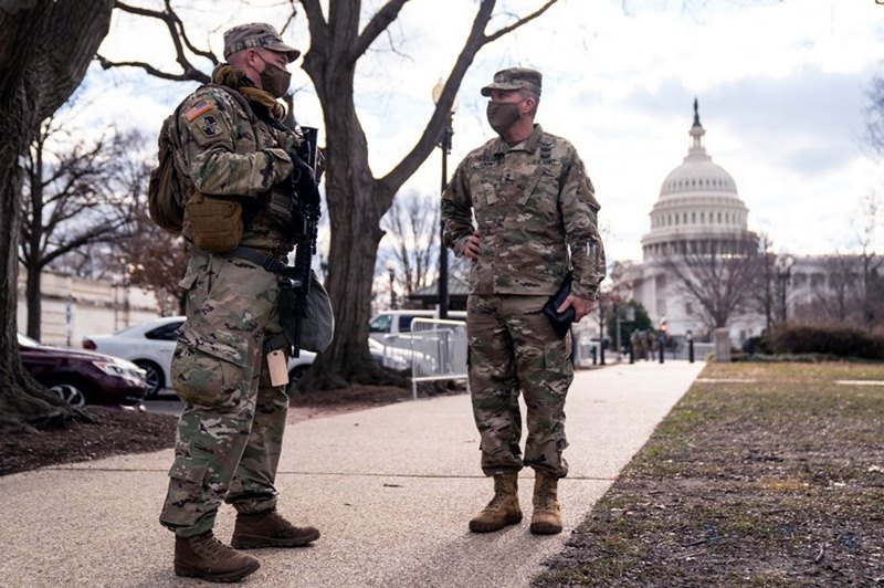 Stage set for Joe Biden's swearing-in ceremony in the US