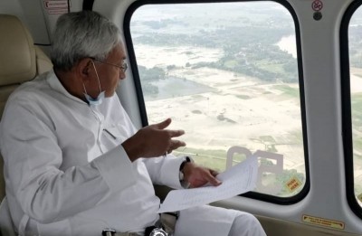 Nitish Kumar assures relief to people affected by heavy downpour