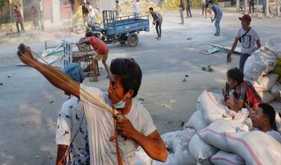 Myanmar crisis: Thirty-eight demonstrators died during crackdown, says Rights Group