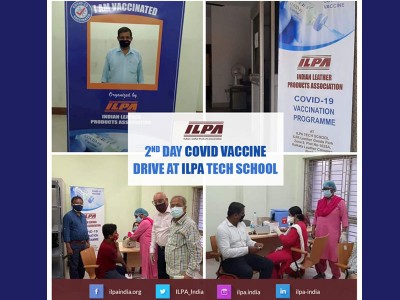 ILPA conducts vaccination drive for leather industry workers in Kolkata