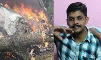 Air Force officer A Pradeep killed in chopper crash to be cremated in Kerala's Thrissur
