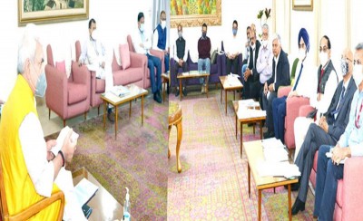 Jammu and Kashmir: LG Manoj Sinha  reviews power projects under CVPPPL  